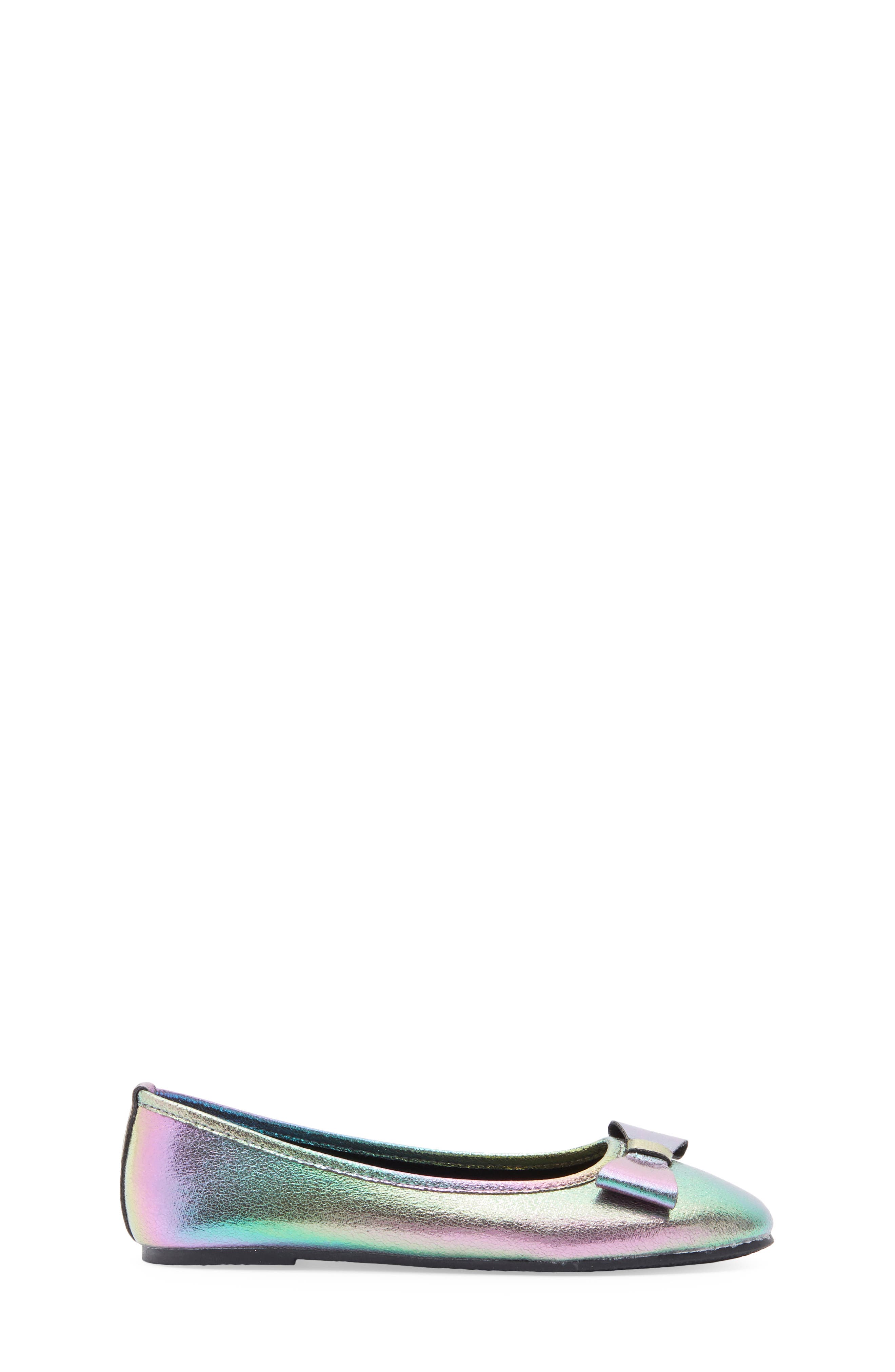 BCBG Girls Kids' Tiffany Iridescent Ballet Flat, Alternate, color, 