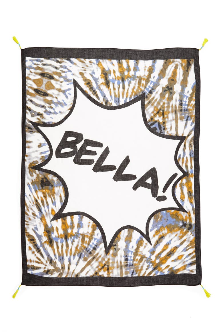 BCBGeneration 'Bella' Scarf, Alternate, color, WHITE
