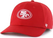 '47 Men's '47  Scarlet San Francisco 49ers Foundational Franchise Fitted Hat