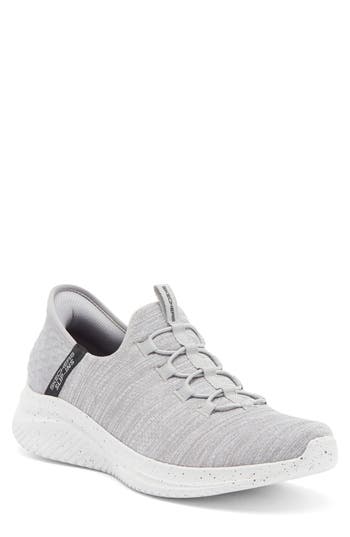 Skechers Ultra Flex 3.0 Right Away Slip-on Sneaker In Gray
