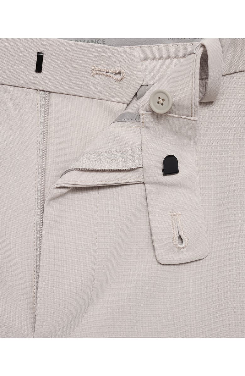 MANGO Zurich Thermolite<sup
®</sup
 Slim Fit Suit Pants, Alternate, color, Beige