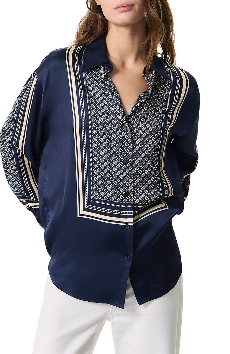 rag & bone Jessica Printed Button-Up Shirt, Main, color, 