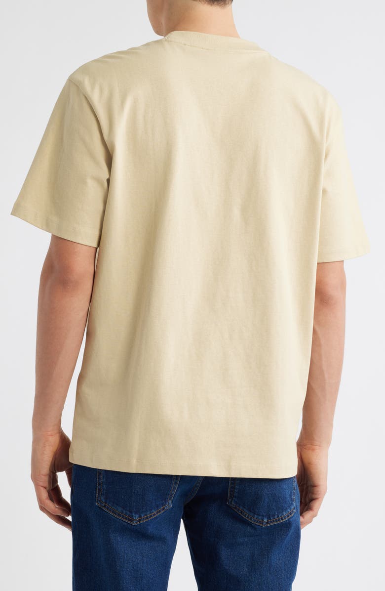 HUGO Dapolino Logo T-Shirt, Alternate, color, Open Beige
