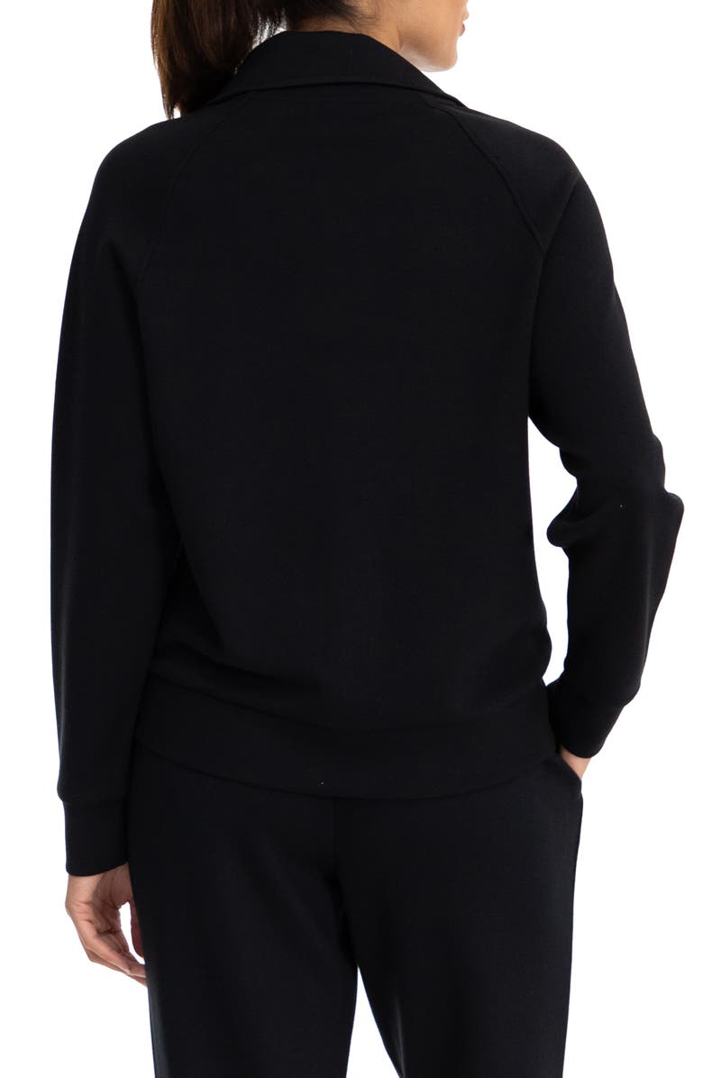 Nanette Lepore Play Scuba Pique Full Zip Jacket, Alternate, color, 