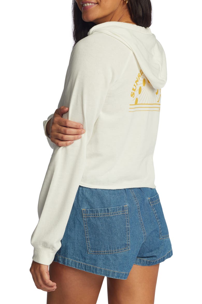 We Arrived Graphic Hoodie, Alternate, color, BRIGHT WHITE