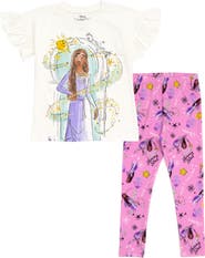 Disney Wish T-Shirt & Leggings Set