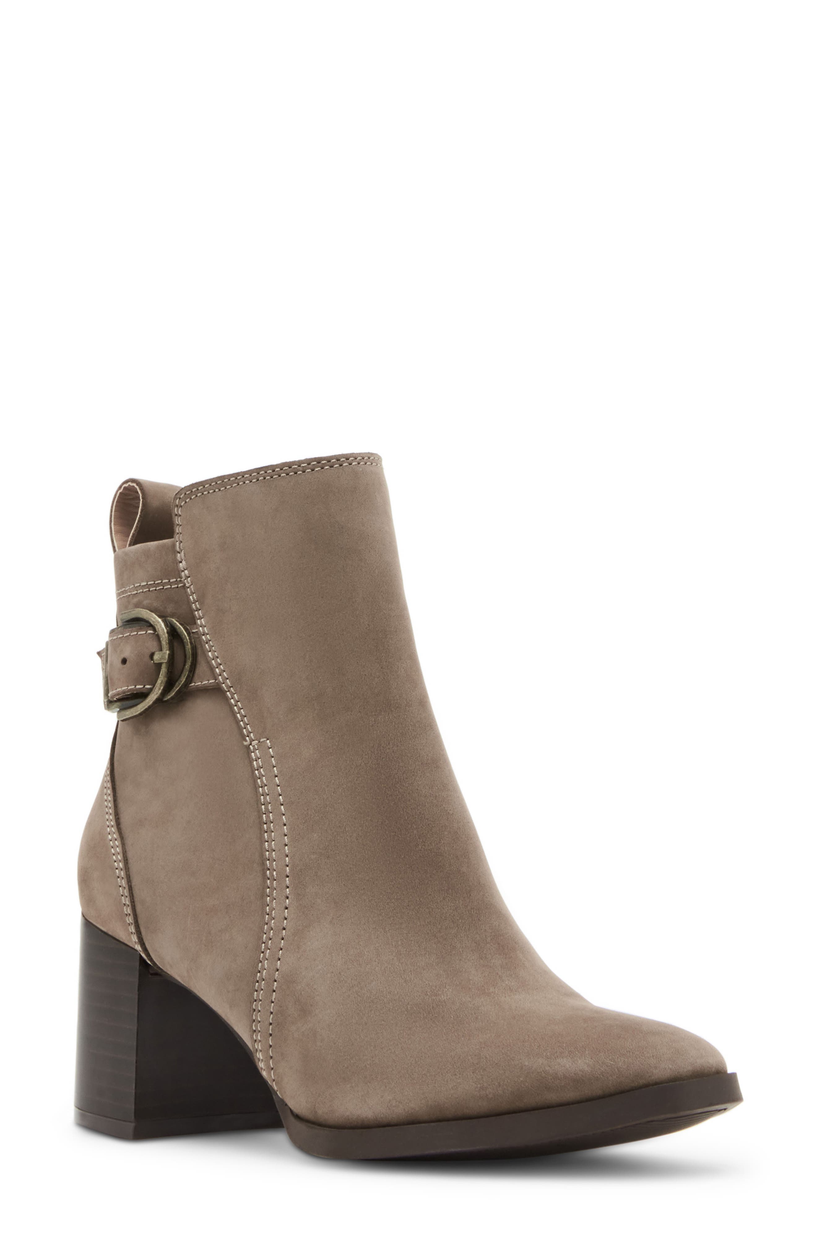 Blondo Ginelle Waterproof Bootie, Main, color, Taupe Nubk