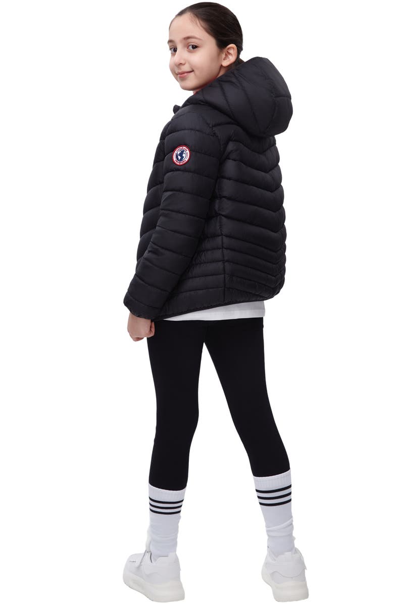 Rokka&Rolla Kids' Reversible Lightweight Jacket, Alternate, color, Blackberry Flip