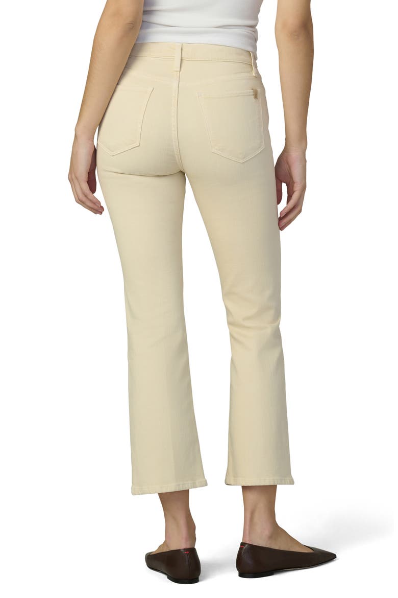 The Callie Crop Bootcut Jeans, Alternate, color, CREME BRULEE
