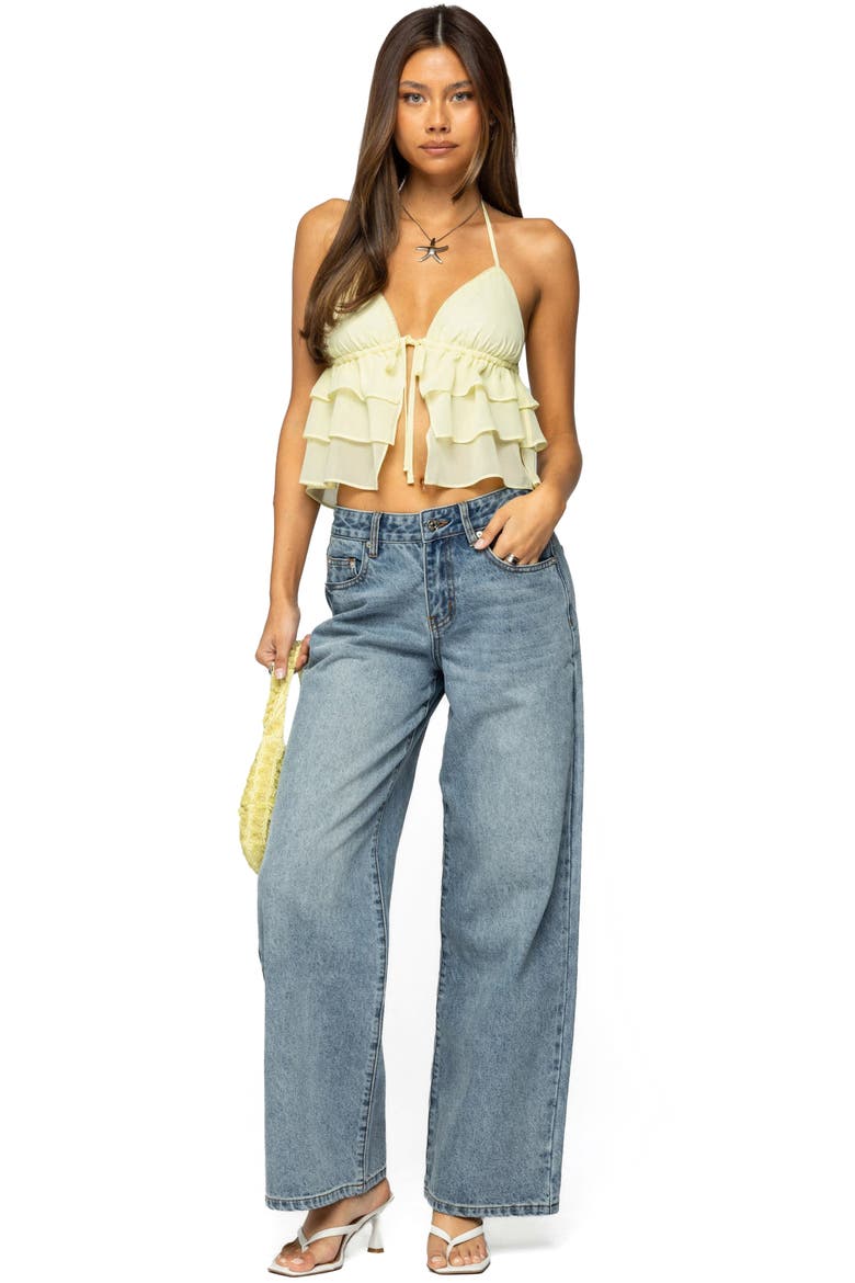 Ery Wide Leg Jeans, Alternate, color, LIGHT-BLUE
