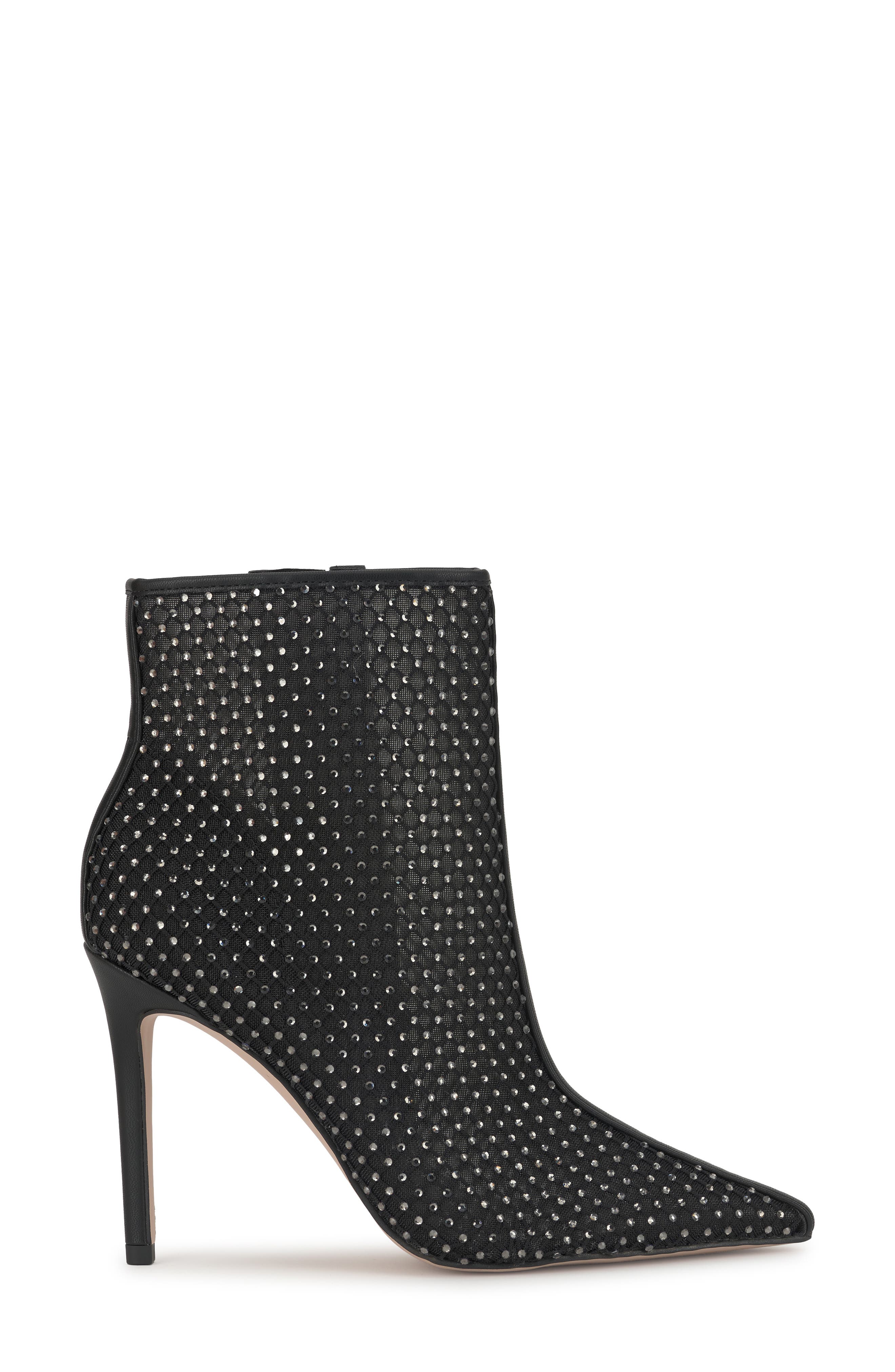 Jessica Simpson Pazra Studded Bootie, Alternate, color, Black