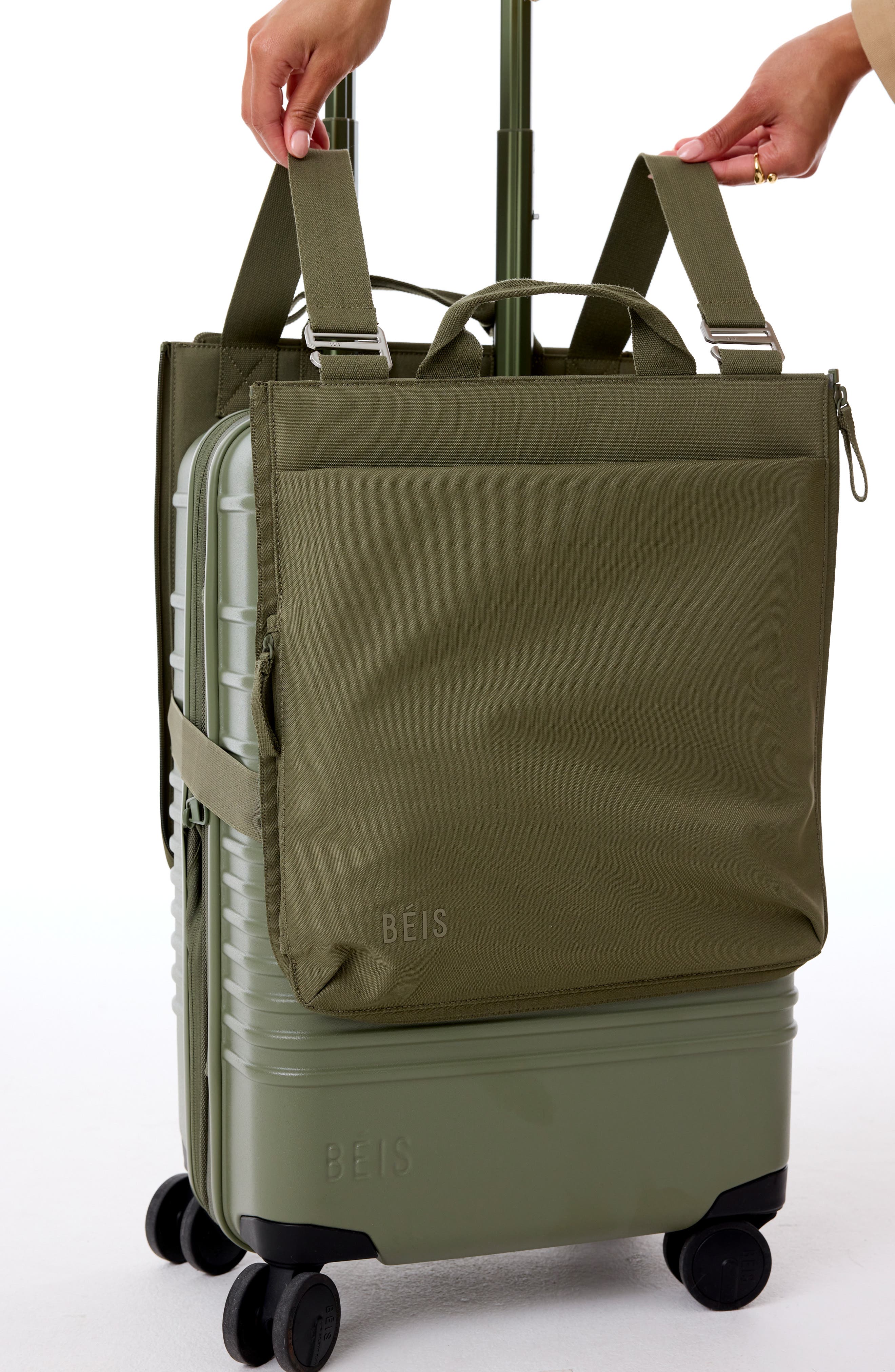 Béis The Convertible Luggage Vest, Alternate, color, 