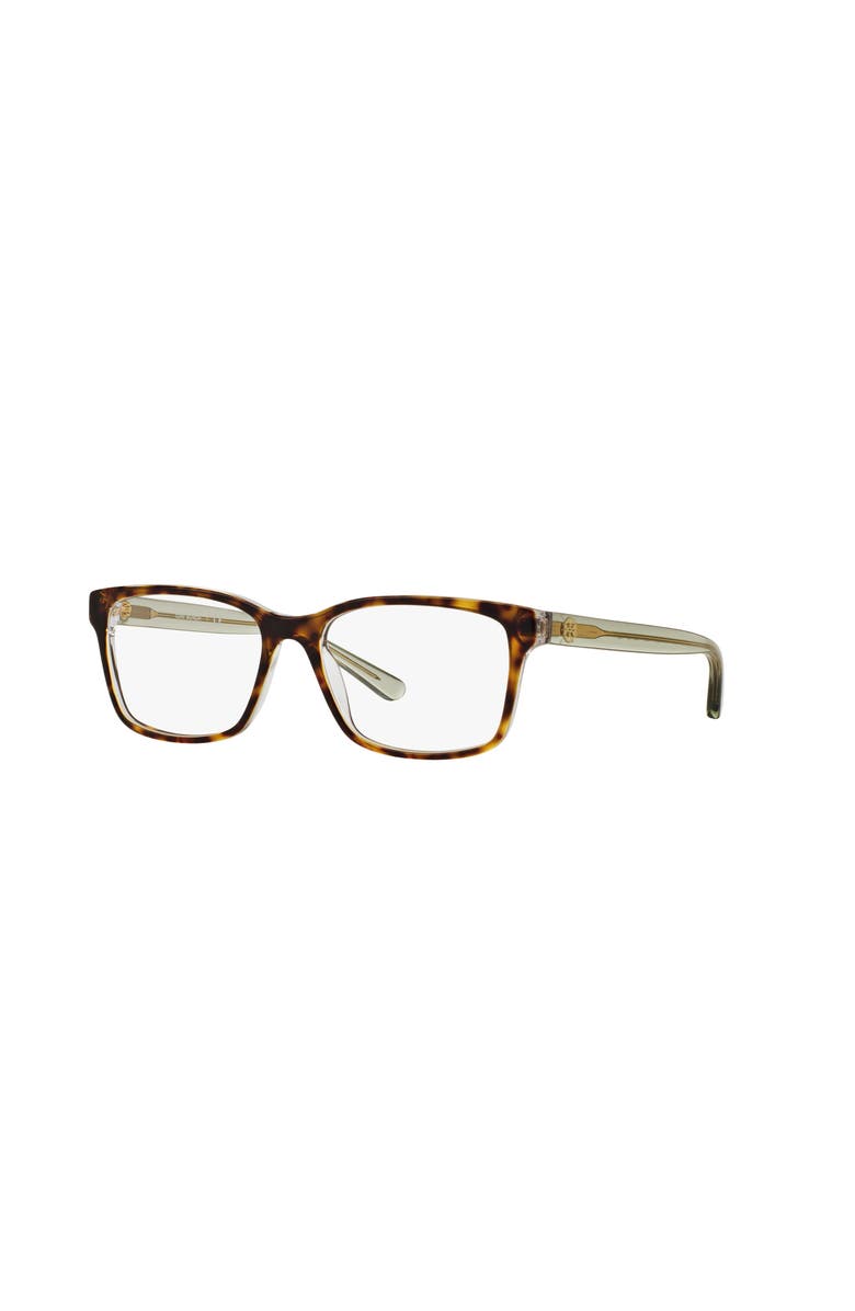 Tory Burch 52mm Square optical glasses, Main, color, Tortoise
