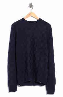 Textured Crewneck Sweater