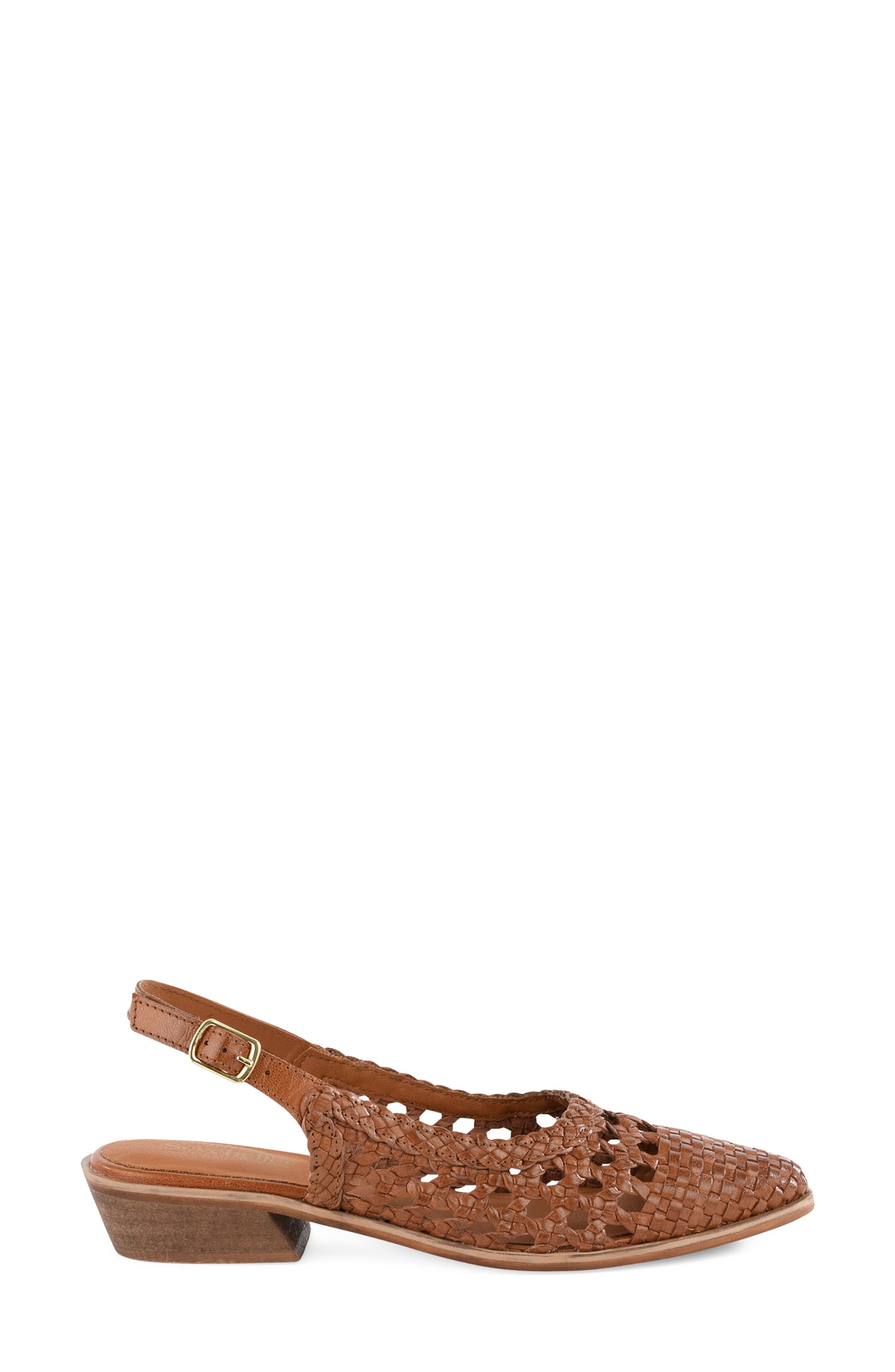 Roxanne Slingback Flat, Alternate, color, TAN