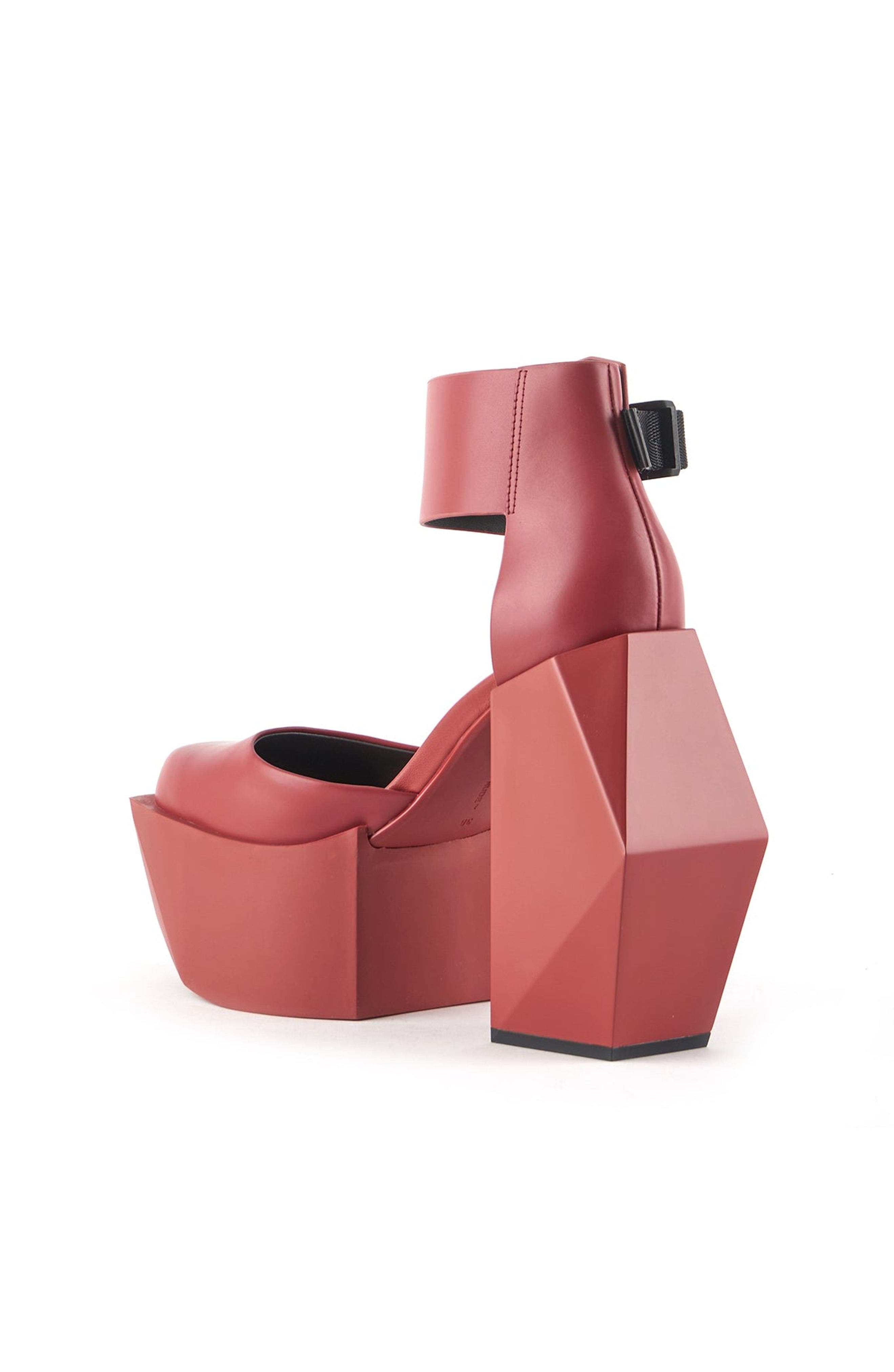 United Nude Stage D2 d'Orsay Platform Pump, Alternate, color, Intense Rust