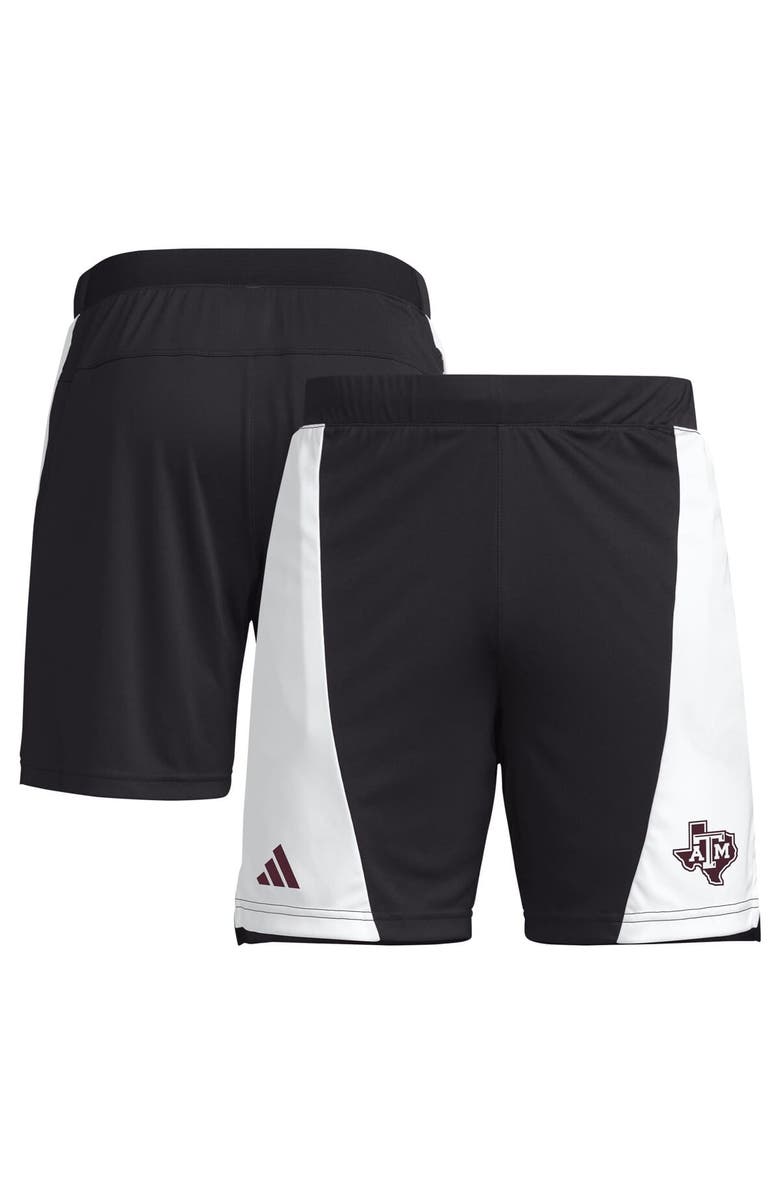 adidas Men's adidas  Black Texas A&M Aggies Designed for Training 7" AEROREADY Shorts, Main, color, Black