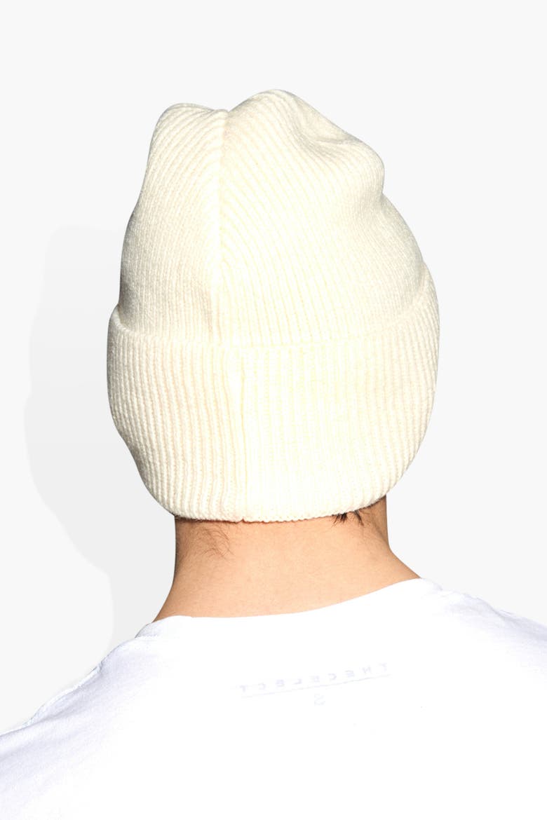 Cashmere Beanie, Alternate, color, off white