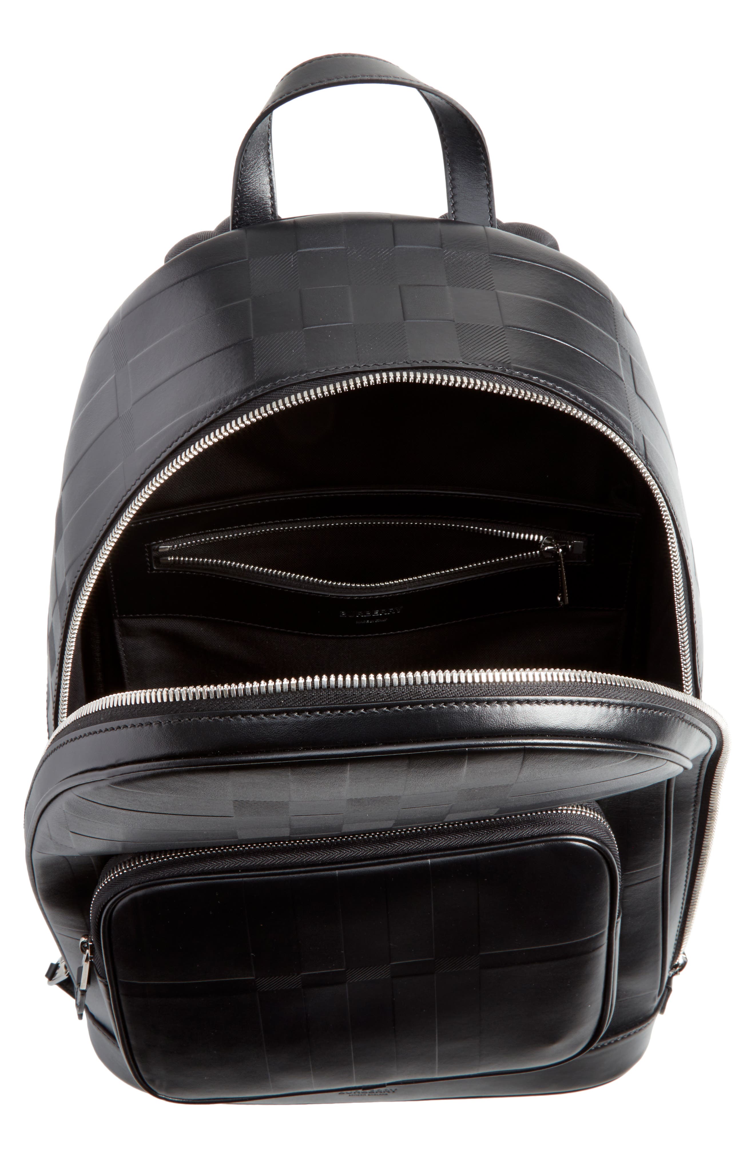 Burberry Rocco Leather Backpack, Alternate, color, 