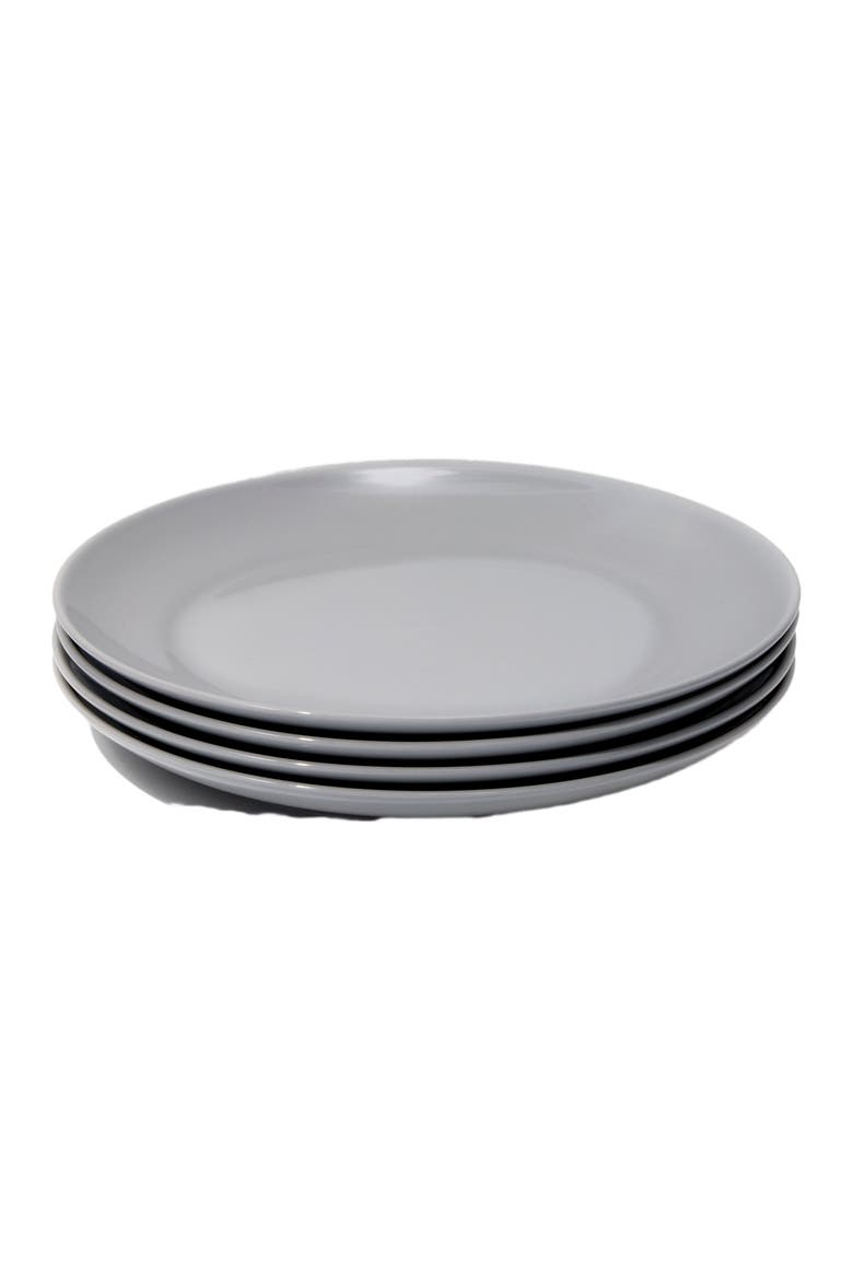 Large Plate - Set of 4, Main, color, Grey