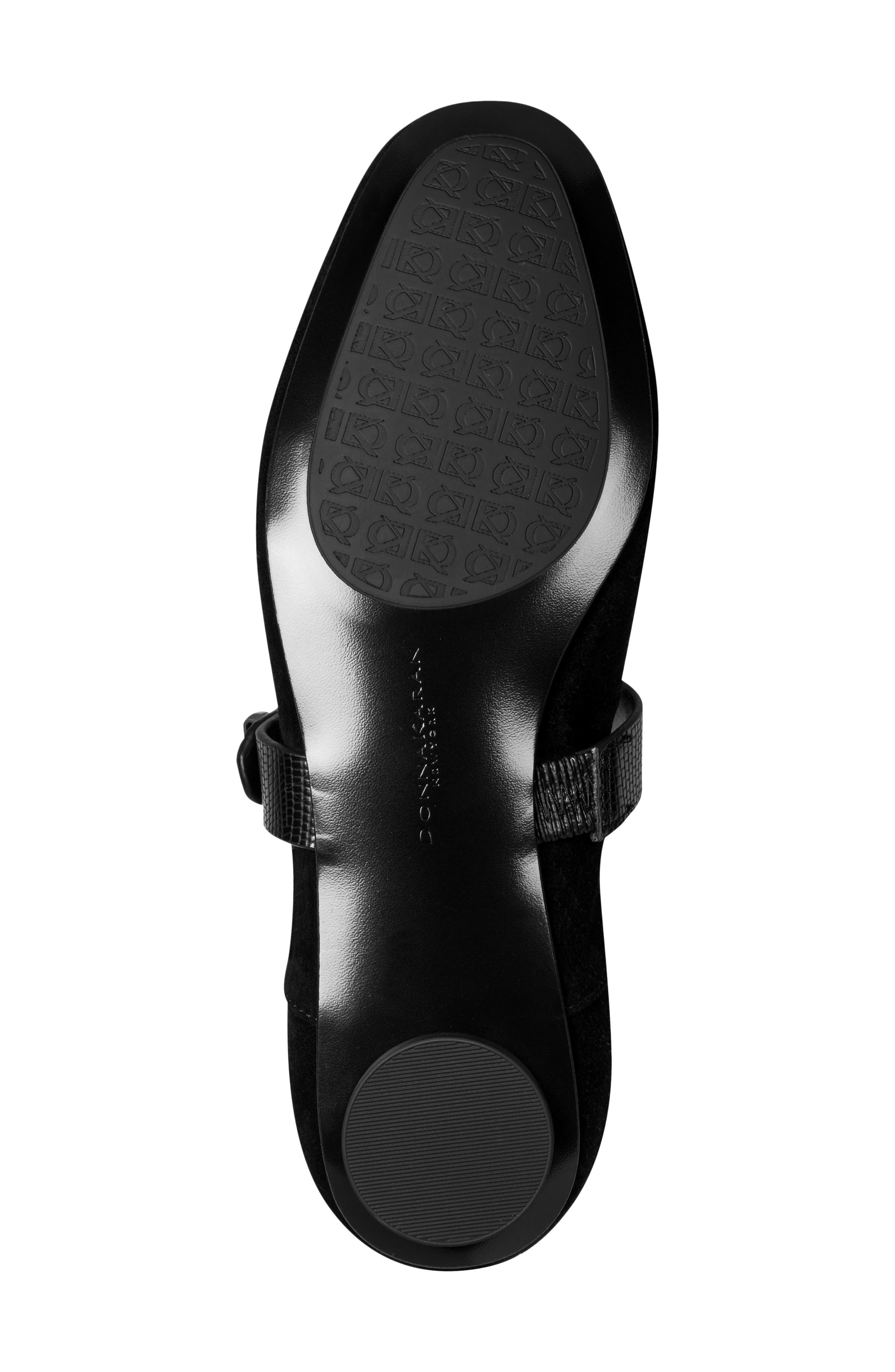 Donna Karan New York Anselm Mary Jane Flat, Alternate, color, Black