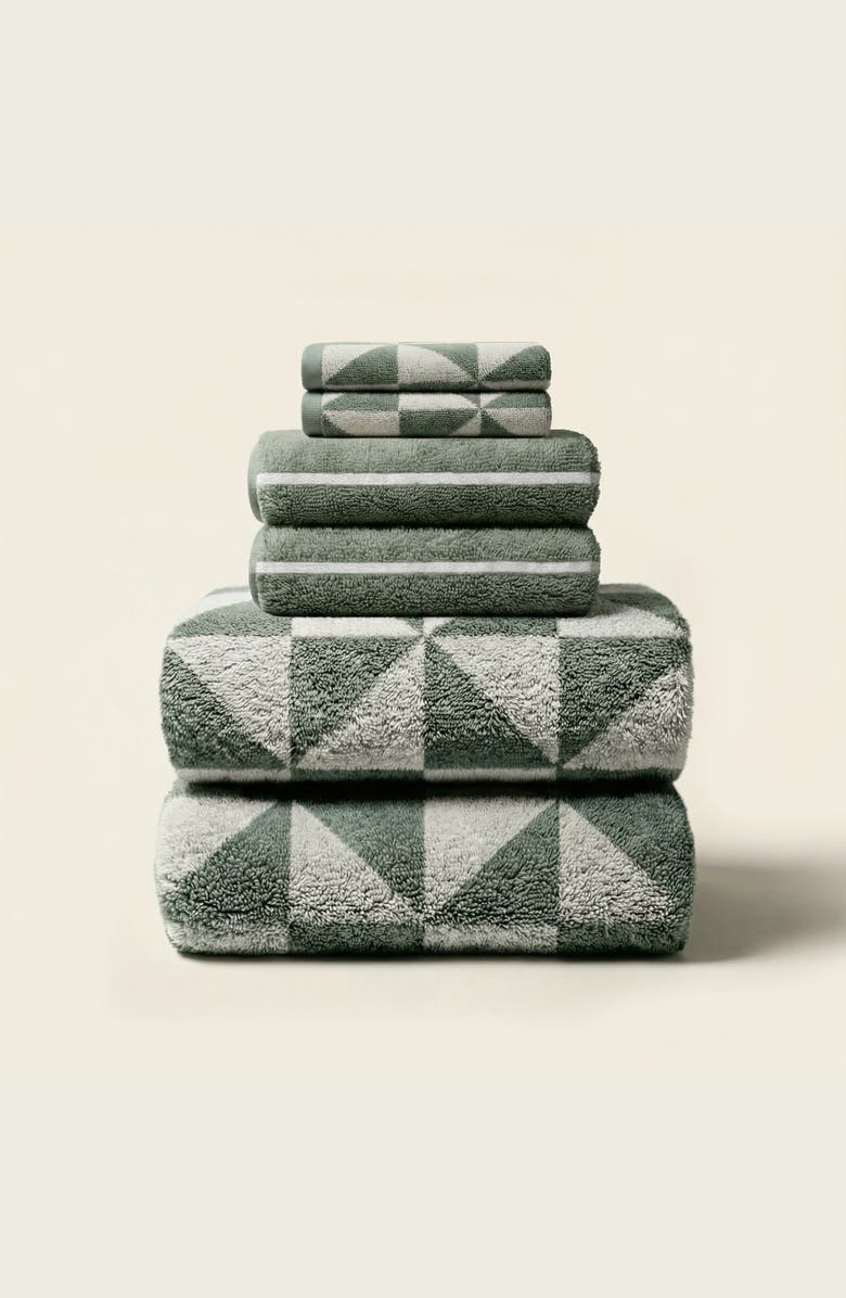 Italic Umbra Towels, Main, color, Hand Towel Set