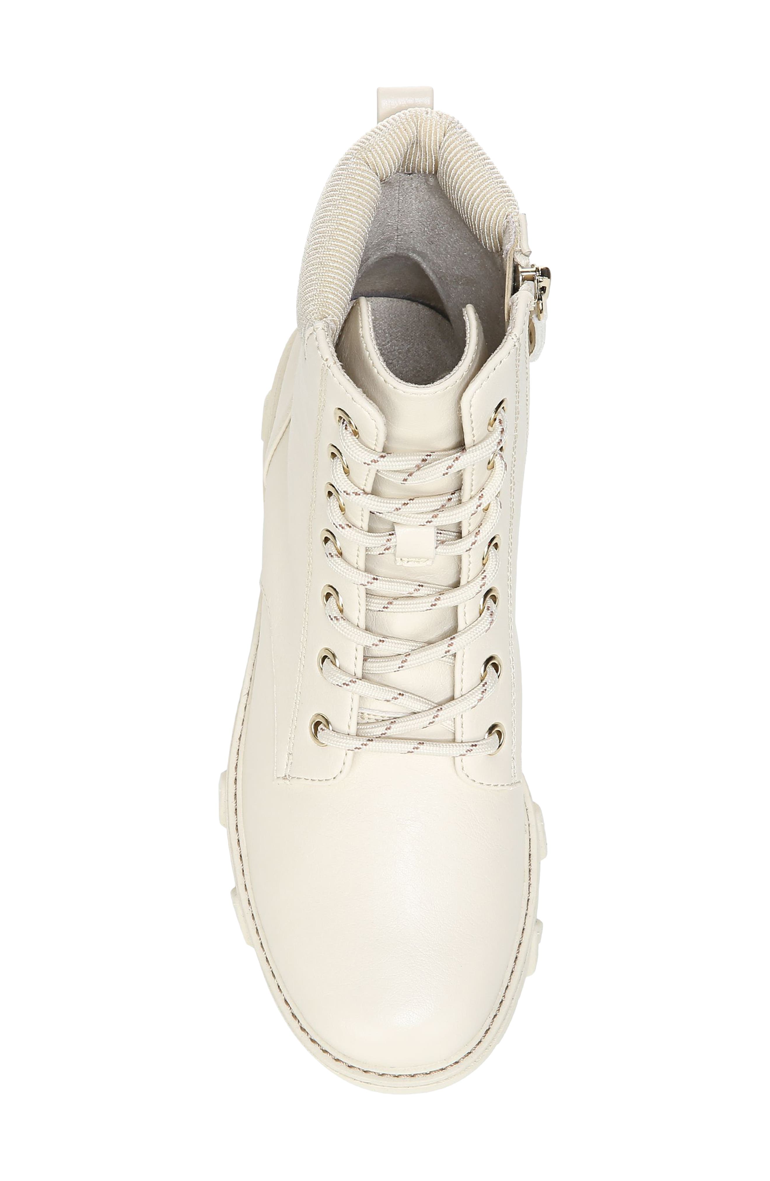 Headstart Lace-Up Combat Boot, Alternate, color, SEASHELL BEIGE