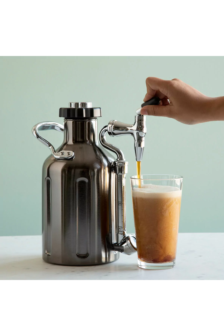 Nitro Cold Brew Coffee Maker by PerfectWerks, Main, color, Silver