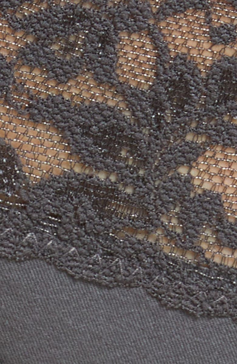 Hanky Panky Stretch Supima<sup>®</sup> Cotton Low Rise Thong, Alternate, color, 