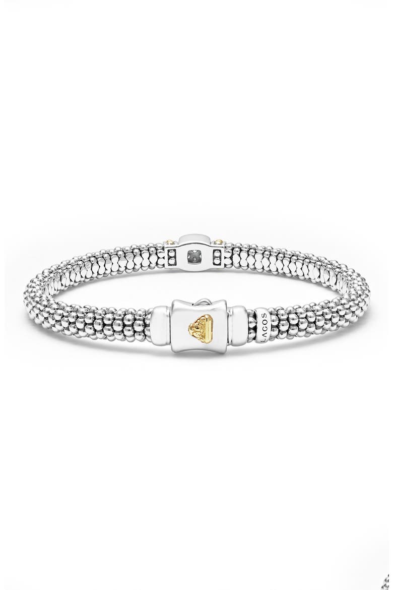 Rittenhouse Pavé Diamond Bracelet, Alternate, color, SILVER