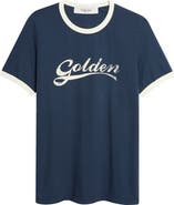 Golden Goose Journey Slim Fit Cotton Graphic T-Shirt
