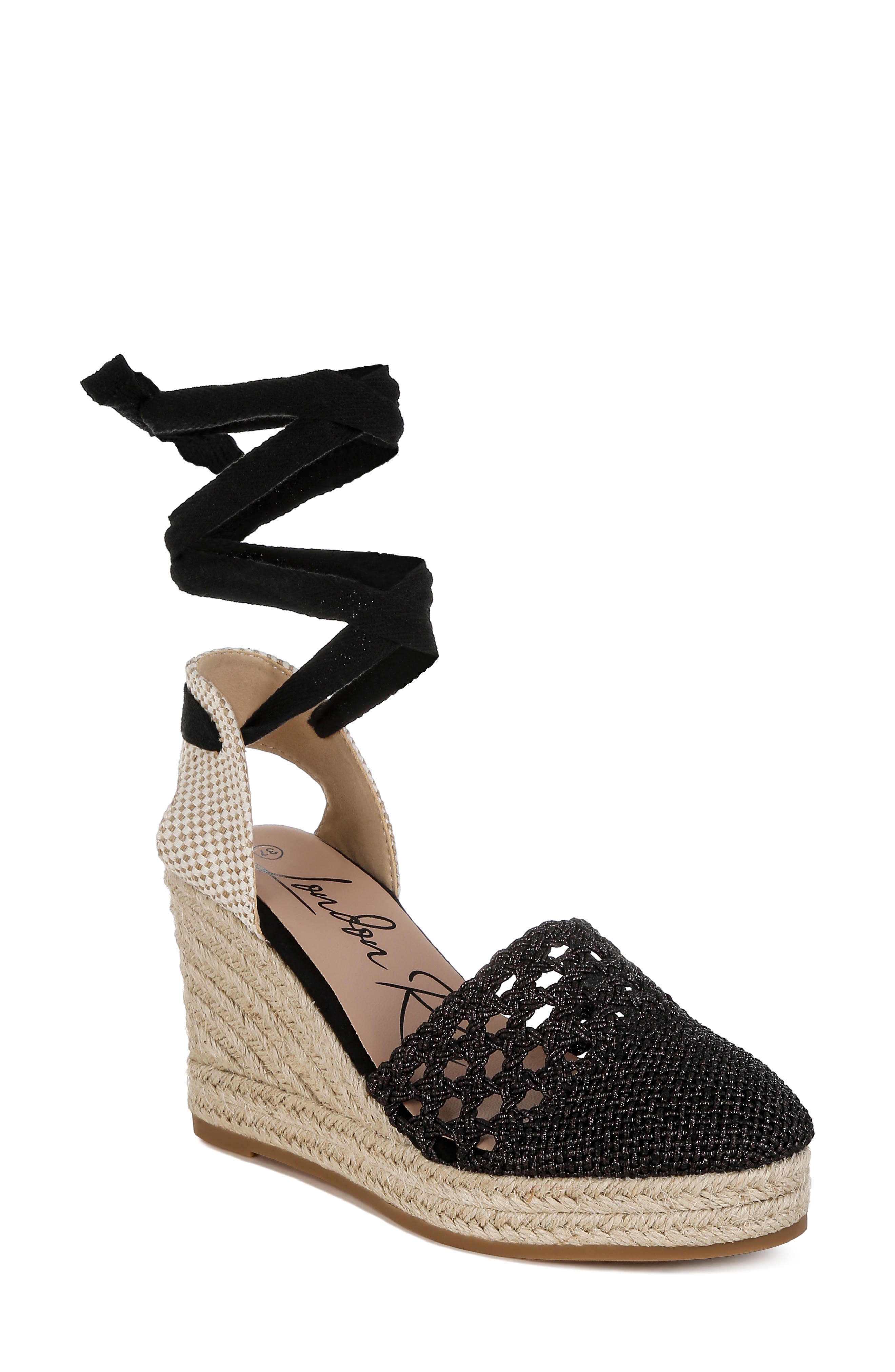 LONDON RAG Sea Breeze Espadrille Platform Wedge Pump