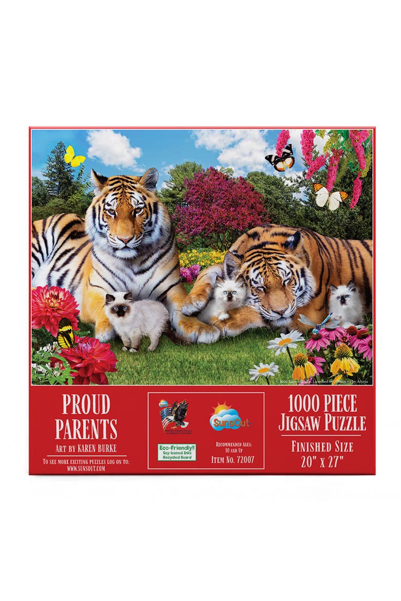 Proud Parents 1000 piece Jigsaw Puzzle for Adults, Alternate, color, Multicolor