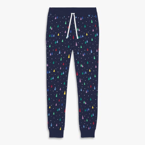 Adult Organic Pj Pant In Holiday Prints (Unisex Fit)