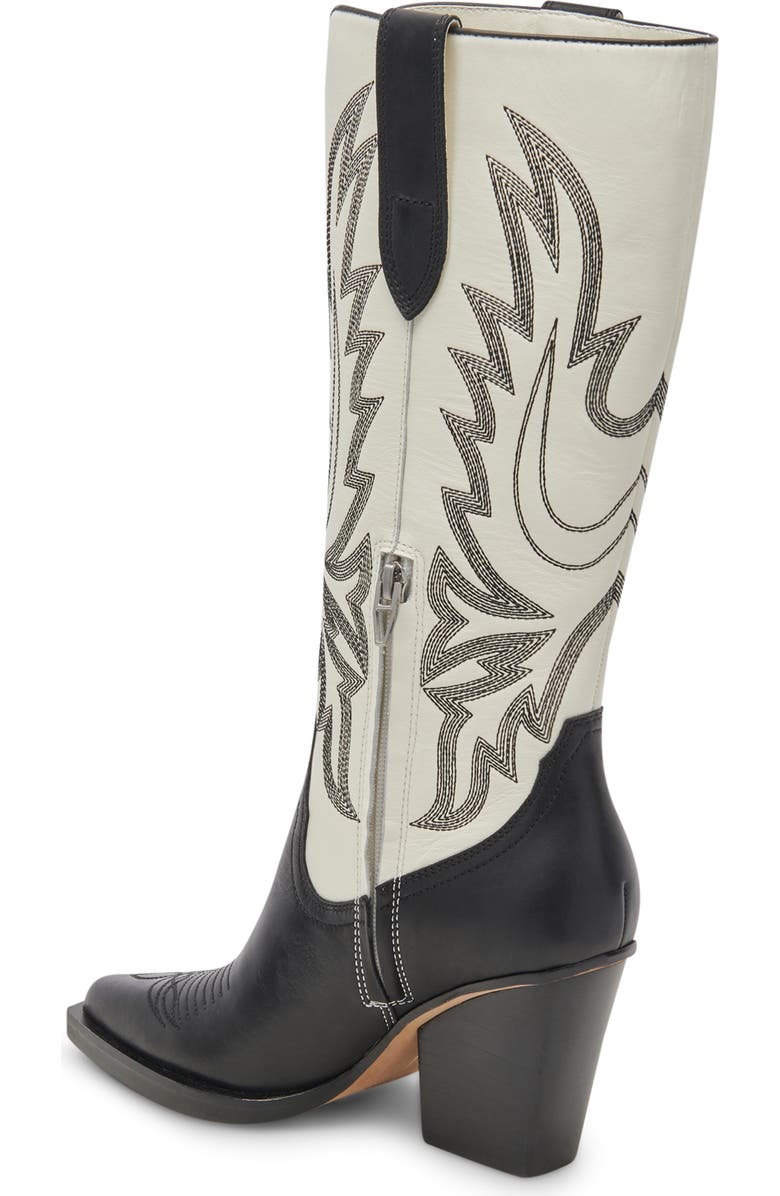 Dolce Vita Blanch Knee High Western Boot, Alternate, color,