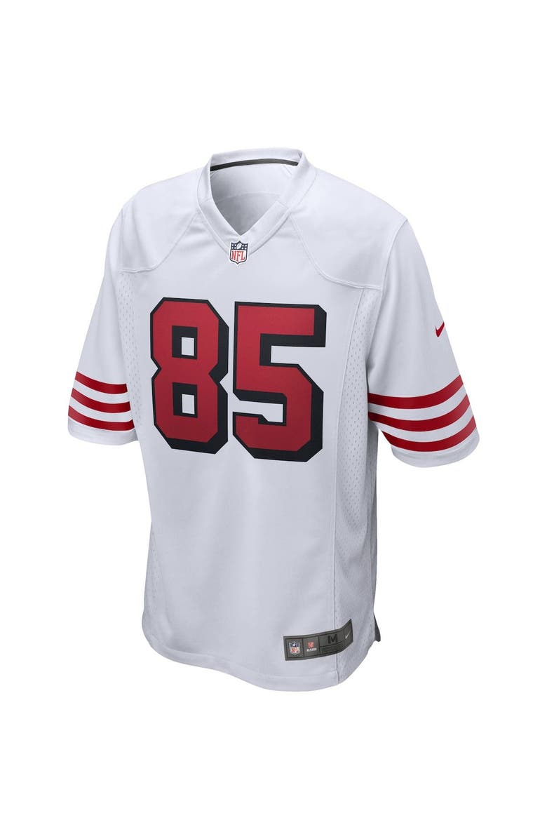 Nike Men's Nike George Kittle White San Francisco 49ers Alternate Game Jersey, Alternate, color,