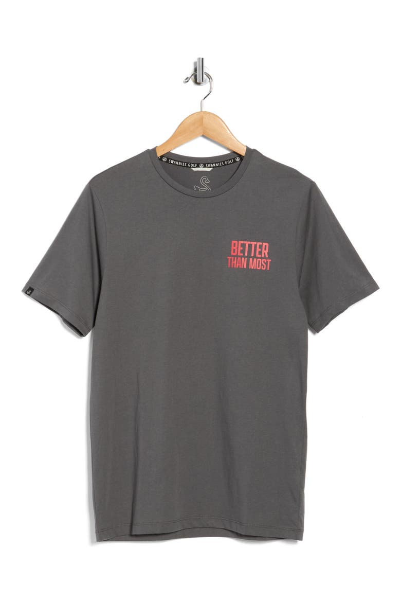 Better Than Most Cotton Blend T-Shirt, Alternate, color, GREY