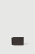 Brunello Cucinelli Smooth calfskin money clip wallet