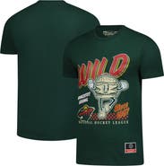 Mitchell & Ness Men's Mitchell & Ness Green Minnesota Wild Local Food T-Shirt