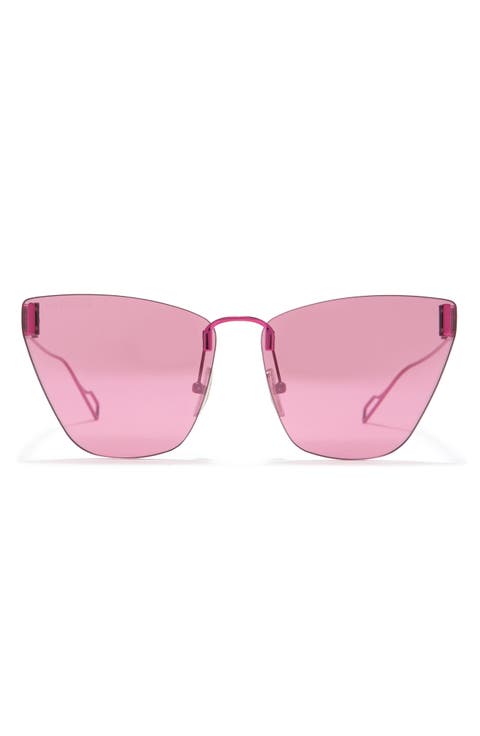 63mm Cat Eye Sunglasses