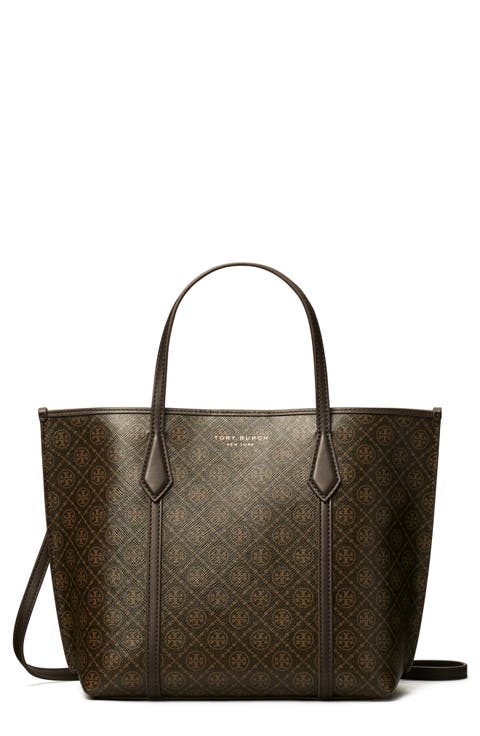 Small Perry Coated Canvas Tote