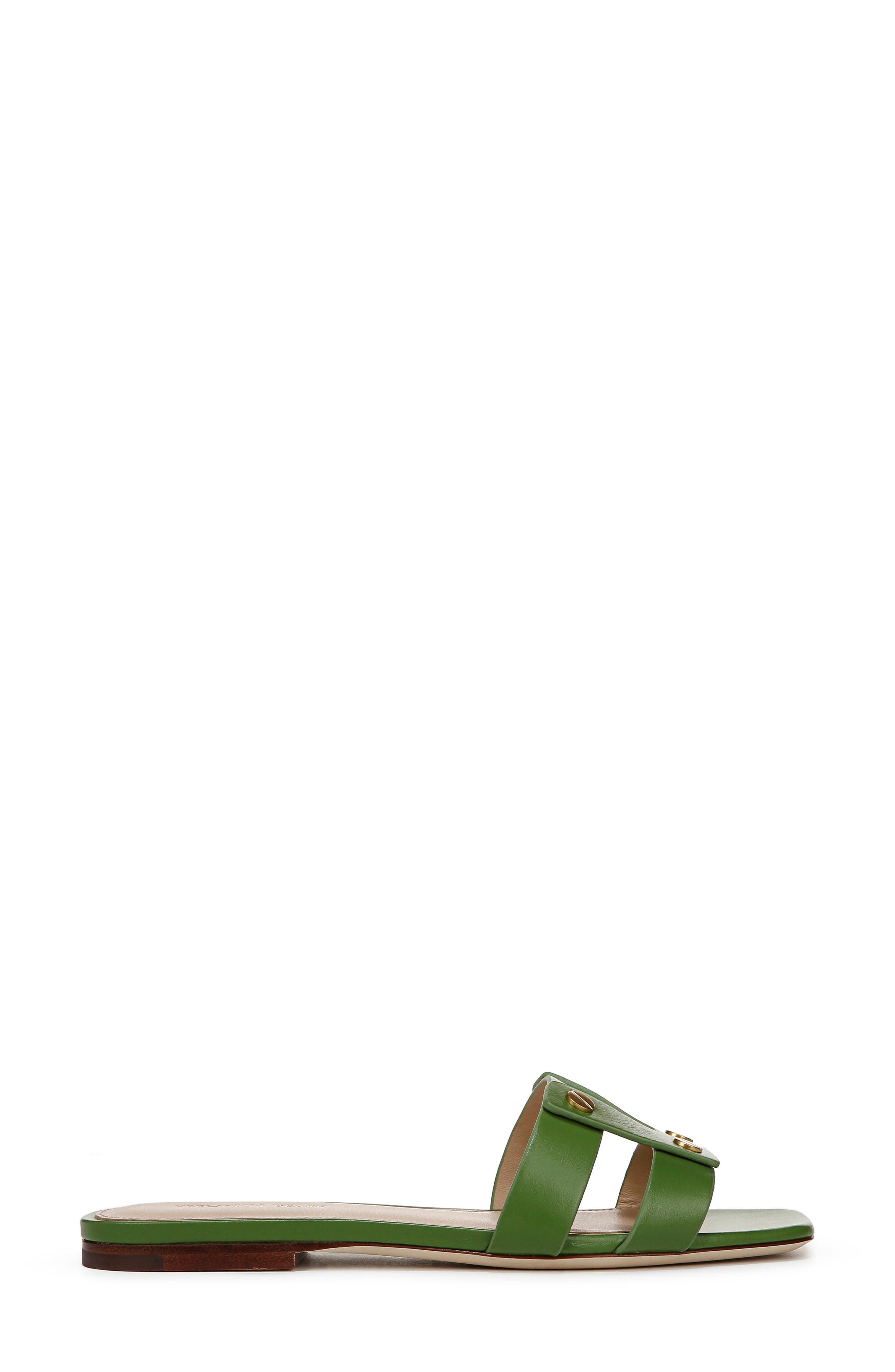 Veronica Beard Via Slide Sandal, Alternate, color, Lemongrass