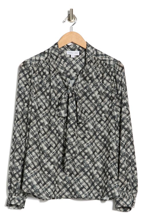 Gemma + Jane Tie Neck Georgette Top