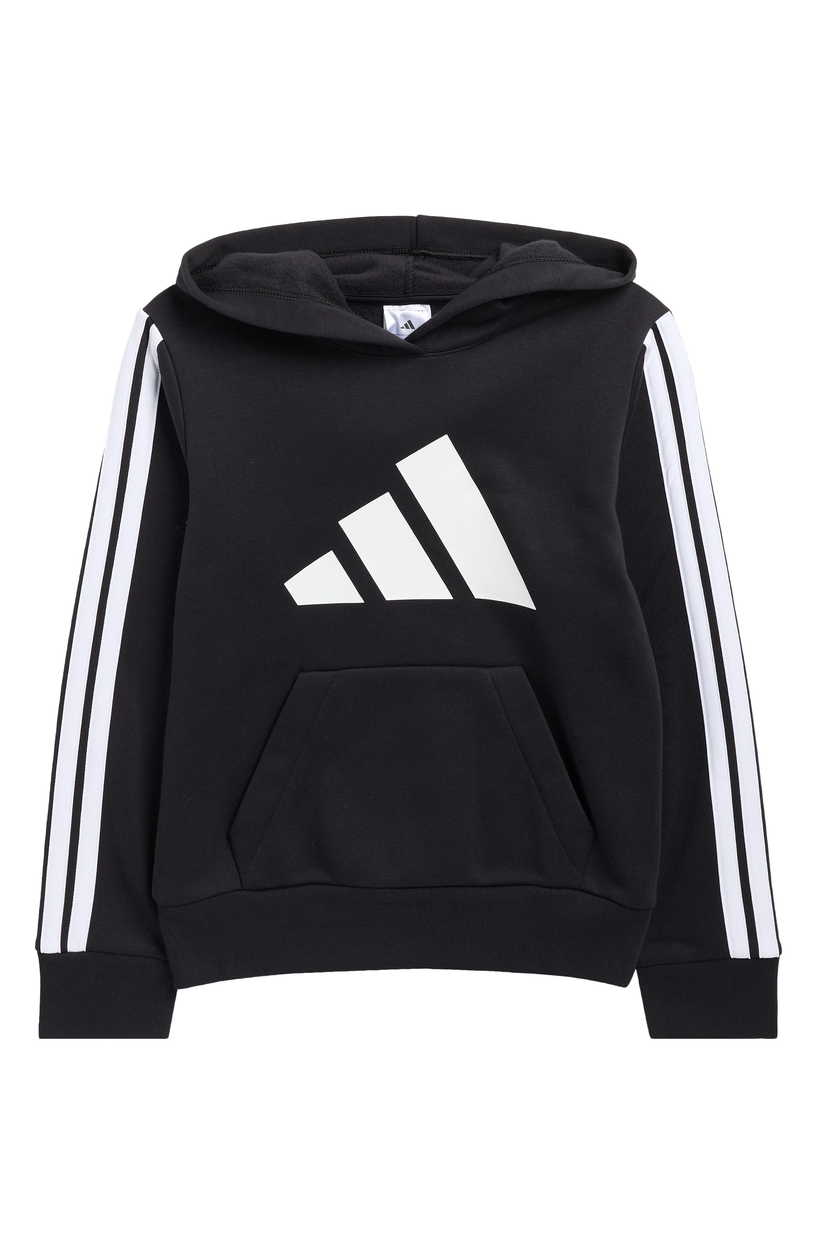 adidas Cotton Fleece 3-Stripe Sweatshirt