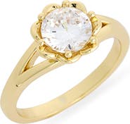 Covet Cubic Zirconia Flower Ring