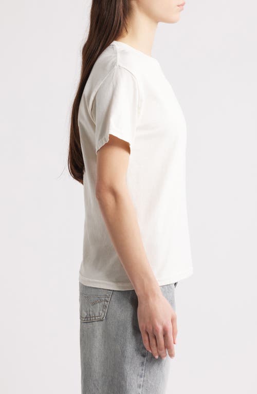 Shop Bdg Urban Outfitters Pancakes Cotton Graphic Baby Tee In Ecru