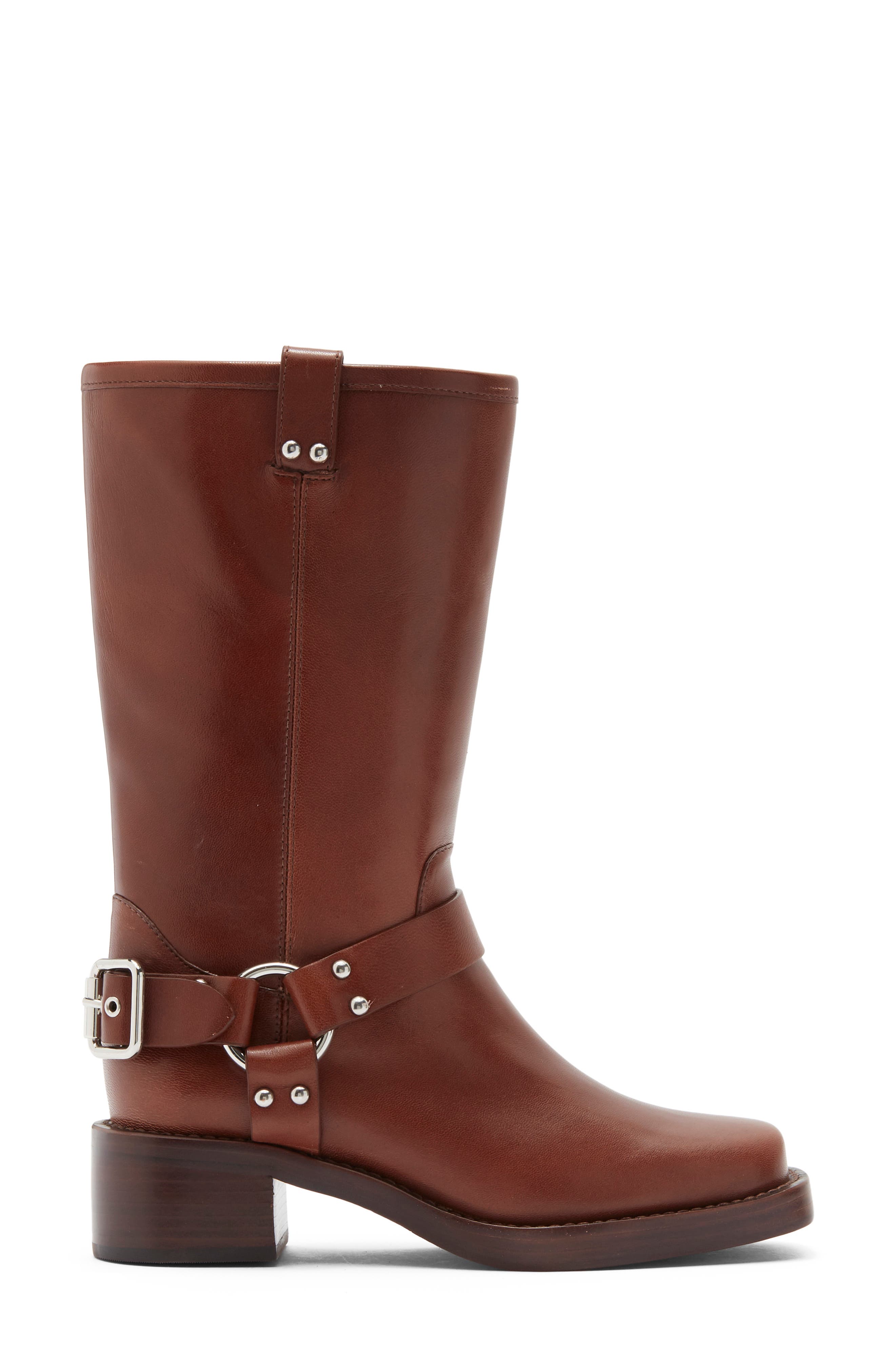 Francesca Moto Boot, Alternate, color, CAVALIER LEATHER
