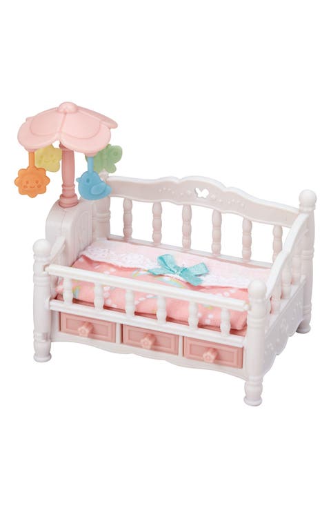 Crib with Mobile Playset