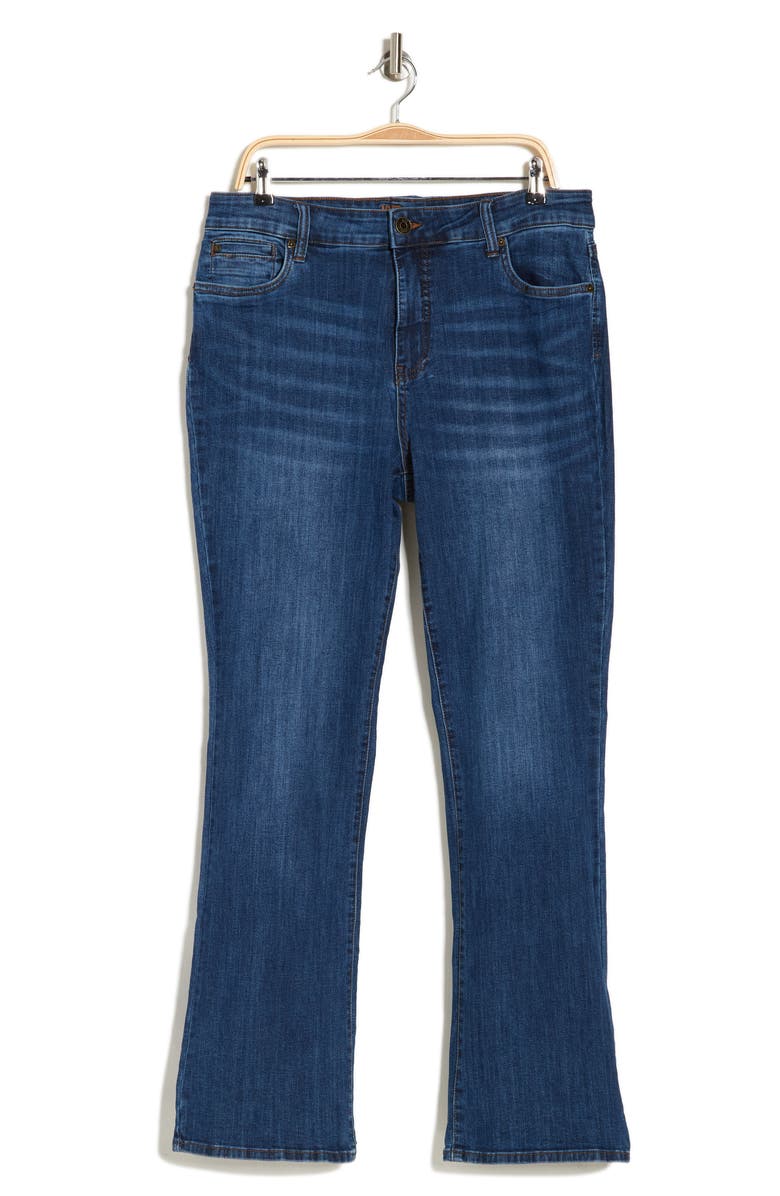 KUT from the Kloth Nicole High Waist Bootcut Jeans, Alternate, color, Watsonia W/Dk S