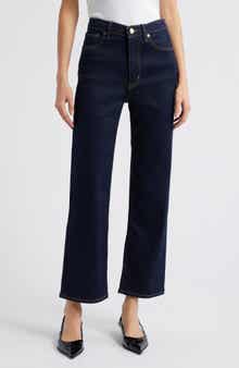 FRAME Le Sleek Ankle Straight Leg Jeans